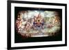 Hannibal and His Army Crossing the Alps, 218 BC-null-Framed Giclee Print