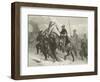 Hannibal and His Army Crossing the Alps, 218 BC-Alonzo Chappel-Framed Giclee Print