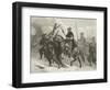 Hannibal and His Army Crossing the Alps, 218 BC-Alonzo Chappel-Framed Giclee Print