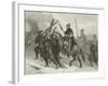 Hannibal and His Army Crossing the Alps, 218 BC-Alonzo Chappel-Framed Giclee Print