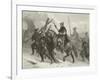 Hannibal and His Army Crossing the Alps, 218 BC-Alonzo Chappel-Framed Giclee Print