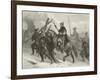 Hannibal and His Army Crossing the Alps, 218 BC-Alonzo Chappel-Framed Giclee Print