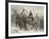 Hannibal and His Army Crossing the Alps, 218 BC-Alonzo Chappel-Framed Giclee Print