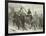 Hannibal and His Army Crossing the Alps, 218 BC-Alonzo Chappel-Framed Giclee Print