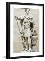 Hannibal Barca Counting the Rings of the Roman Knights Killed at the Battle of Cannae-null-Framed Photographic Print