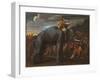 Hannibal Crossing the Alps on an Elephant-Nicolas Poussin-Framed Premium Giclee Print