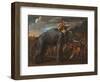 Hannibal Crossing the Alps on an Elephant-Nicolas Poussin-Framed Giclee Print