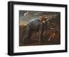 Hannibal Crossing the Alps on an Elephant-Nicolas Poussin-Framed Giclee Print