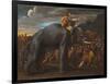 Hannibal Crossing the Alps on an Elephant-Nicolas Poussin-Framed Giclee Print