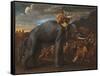 Hannibal Crossing the Alps on an Elephant-Nicolas Poussin-Framed Stretched Canvas