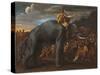 Hannibal Crossing the Alps on an Elephant-Nicolas Poussin-Stretched Canvas