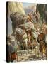 Hannibal Crossing the Alps-Tancredi Scarpelli-Stretched Canvas