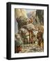 Hannibal Crossing the Alps-Tancredi Scarpelli-Framed Giclee Print