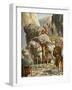 Hannibal Crossing the Alps-Tancredi Scarpelli-Framed Giclee Print