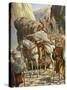 Hannibal Crossing the Alps-Tancredi Scarpelli-Stretched Canvas