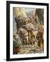 Hannibal Crossing the Alps-Tancredi Scarpelli-Framed Giclee Print