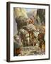 Hannibal Crossing the Alps-Tancredi Scarpelli-Framed Giclee Print
