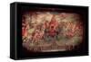 Hannibal Crossing the Alps-Jacopo Ripanda-Framed Stretched Canvas