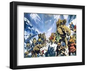 Hannibal Crossing the Alps-Mcbride-Framed Giclee Print