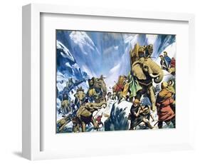 Hannibal Crossing the Alps-Mcbride-Framed Giclee Print