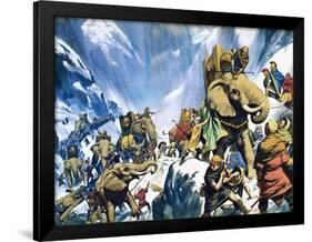 Hannibal Crossing the Alps-Mcbride-Framed Giclee Print