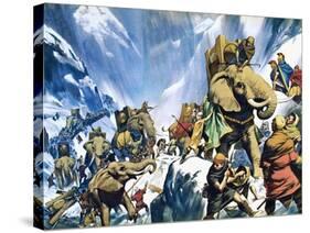 Hannibal Crossing the Alps-Mcbride-Stretched Canvas