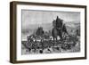 Hannibal Crossing the Rhone, 218 BC (1882-188)-null-Framed Giclee Print