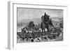 Hannibal Crossing the Rhone, 218 BC (1882-188)-null-Framed Giclee Print