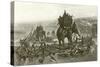 Hannibal Crossing the Rhone-Henri-Paul Motte-Stretched Canvas