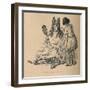 'Hannibal disguising himself', 1852-John Leech-Framed Giclee Print