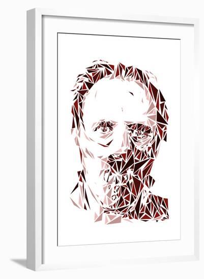 Hannibal Lecter-Cristian Mielu-Framed Art Print