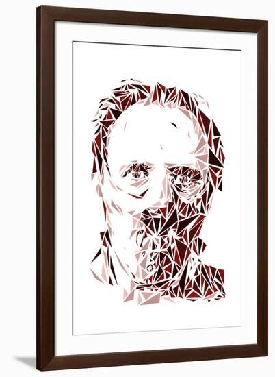 Hannibal Lecter-Cristian Mielu-Framed Art Print