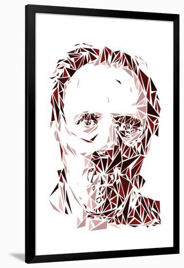 Hannibal Lecter-Cristian Mielu-Framed Art Print