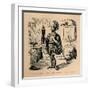 'Hannibal makes the usual Speech previous to killing himself', 1852-John Leech-Framed Premium Giclee Print