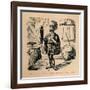 'Hannibal makes the usual Speech previous to killing himself', 1852-John Leech-Framed Giclee Print