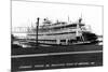 Hannibal, Missouri - Mississippi River Steamer Capitol-Lantern Press-Mounted Art Print