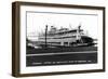 Hannibal, Missouri - Mississippi River Steamer Capitol-Lantern Press-Framed Art Print