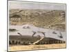 Hannibal, Missouri - Panoramic Map-Lantern Press-Mounted Art Print