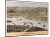 Hannibal, Missouri - Panoramic Map-Lantern Press-Mounted Art Print