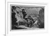 Hannibal Over Alps-Adrien Marie-Framed Premium Giclee Print