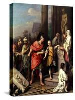 Hannibal Swearing Eternal Enmity to Rome-Jacopo Amigoni-Stretched Canvas