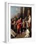 Hannibal Swearing Eternal Enmity to Rome-Jacopo Amigoni-Framed Giclee Print