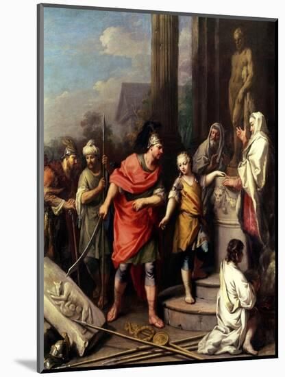 Hannibal Swearing Eternal Enmity to Rome-Jacopo Amigoni-Mounted Giclee Print