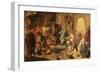 Hannibal Swearing Revenge Against Romans-Giovanni Battista Pittoni the Younger-Framed Giclee Print