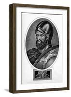 'Hannibal, the Carthaginian General', c1823, (1912)-John Chapman-Framed Giclee Print