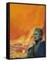 Hannibal with Carthage in Flames-Severino Baraldi-Framed Stretched Canvas