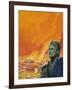 Hannibal with Carthage in Flames-Severino Baraldi-Framed Giclee Print