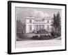 Hanover Lodge, Regent's Park, Marylebone, London, 1827-William Tombleson-Framed Giclee Print