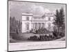 Hanover Lodge, Regent's Park, Marylebone, London, 1827-William Tombleson-Mounted Giclee Print