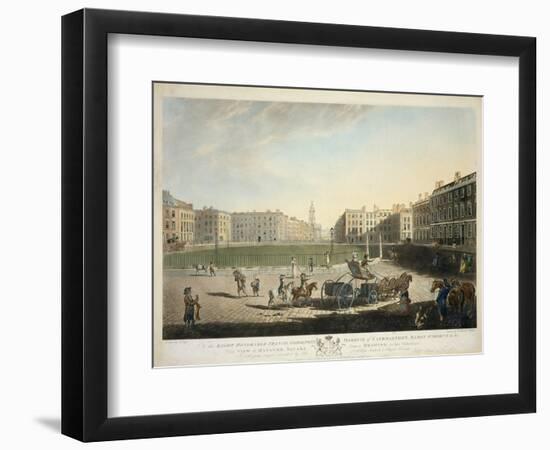 Hanover Square-Edward Dayes-Framed Giclee Print